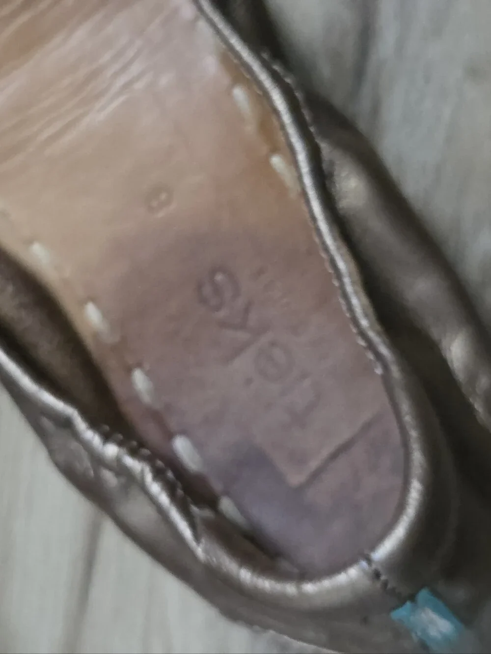 Tieks Metallic Bronze Ballet Flats